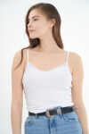 Pattaya Kadın Dantelli Askılı Bluz P21S201-2525