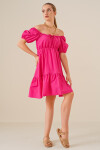 Pattaya Kadın Balon Kollu Poplin Elbise P22S110-1532