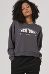 Pattaya Kadın New York Baskılı Sweatshirt P20W-4172