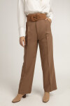 Pattaya Kadın Pensli Geniş Paça Kumaş Pantolon P21S201-0709