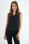 Pattaya Kadın V Yaka Kolsuz Bluz P21S201-2150
