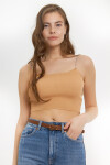 Pattaya Kadın Zincir Askılı Crop Bluz P21S201-2611