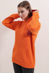 Pattaya Kadın İçi Polarlı Kolej Sweatshirt P22W110-60455-1