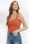 Pattaya Kadın Kolsuz Triko Crop Bluz P21S201-2614