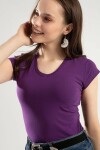 Pattaya Kadın V Yaka Basic Tişört Y20S126-10536
