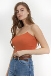 Pattaya Kadın Zincir Askılı Crop Bluz P21S201-2611