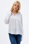 Pattaya Kadın Cepli Basic Uzun Kollu Gömlek P21S201-2450