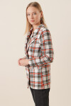 Pattaya Kadın Ekoseli Blazer Ceket P22W191-6102