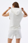 Pattaya Kadın Kapüşonlu Kolsuz Sweatshirt P21S201-2408