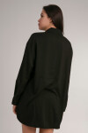 Pattaya Kadın Oversize Gömlek Elbise P21S201-2303
