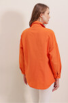 Pattaya Kadın Renk Bloklu Oversize Gömlek P22S110-61102
