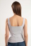 Pattaya Kadın Basic Kare Yaka Askılı Bluz PTTY20S-4260