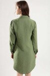 Pattaya Kadın Çıtçıt Düğmeli Cepli Elbise Y20S110-5699