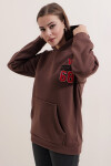 Pattaya Kadın İçi Polarlı Kolej Sweatshirt P22W110-60455-1