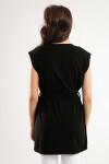 Pattaya Kadın Vatkalı Kuşaklı Örme Elbise Bluz Y20S110-4149