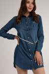 Pattaya Kadın Kot Gömlek Elbise P21S110-3143