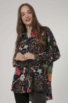 Pattaya Kadın Oversize Viskon Uzun Kollu Gömlek P21S201-2260-2