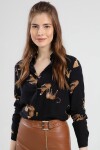 Pattaya Kadın Çita Baskılı Uzun Kollu Gömlek Y20S110-3815