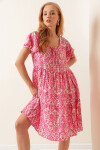 Pattaya Kadın Desenli Elbise P22S110-2532