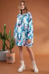 Pattaya Kadın Grafik Desenli Kapşonlu Oversize Sweatshirt Y20W110-4125-2