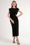 Pattaya Kadın Vatkalı Yırtmaçlı Uzun Elbise Y20S110-4150