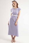 Pattaya Kadın Vatkalı Yırtmaçlı Uzun Elbise Y20S110-4150