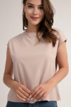 Pattaya Kadın Yuvarlak Yaka Basic Kolsuz Tişört P21S201-2656
