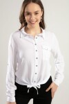 Pattaya Kadın Bağlamalı Uzun Kollu Gömlek Y20S110-3617