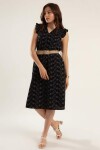 Pattaya Kadın Çiçekli Fırfırlı Elbise Y20S110-1940