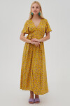 Pattaya Kadın Çiçekli Kuşaklı Kısa Uzun Elbise P21S201-2069