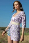 Pattaya Kadın Çiçekli Rahat Kesim Kimono Y20S110-5795-2