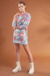 Pattaya Kadın Kamuflaj Elbise Sweatshirt Y20W110-4202
