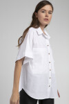 Pattaya Kadın Kısa Kollu Gömlek P21W201-2537