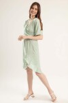 Pattaya Kadın Kruvaze Yaka Mini Elbise Y20S110-1712