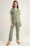 Pattaya Kadın Puantiyeli Kısa Kollu Pijama Takımı Y20S110-6471