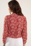 Pattaya Kadın Çiçekli Crop Bluz Y20S110-3757