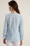 Pattaya Kadın Çiçekli Uzun Kollu Bluz Y20S110-0381
