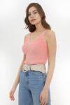 Pattaya Kadın Çizgili Askılı Triko Bluz P21S201-2621