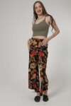 Pattaya Kadın Desenli Geniş Paça Pantolon P21S169-1234