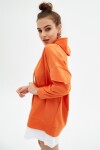 Pattaya Kadın Kol Detaylı Sweatshirt Elbise P21S110-4624