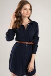 Pattaya Kadın Uzun Kollu Gömlek Elbise Y20S110-5691
