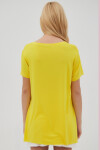 Pattaya Kadın Yırtmaçlı Oversize Tişört P21S201-2199