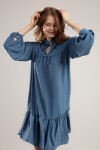 Pattaya Kadın Balon Kol Krinkıl Elbise Y20s126-10566