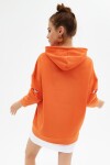 Pattaya Kadın Kol Detaylı Sweatshirt Elbise P21S110-4624