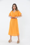 Pattaya Kadın Kemerli Yırtmaçlı Elbise P24S191-4431